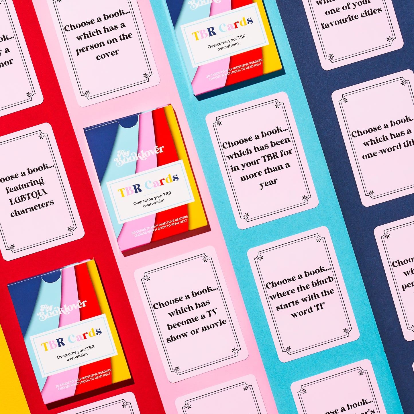 Tbr Cards - Book Lover Gift