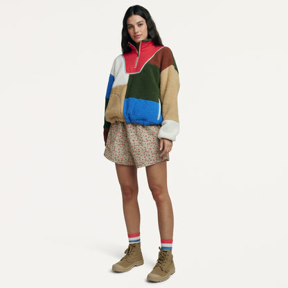 The Great Plush Coloblock Sierra Pullover