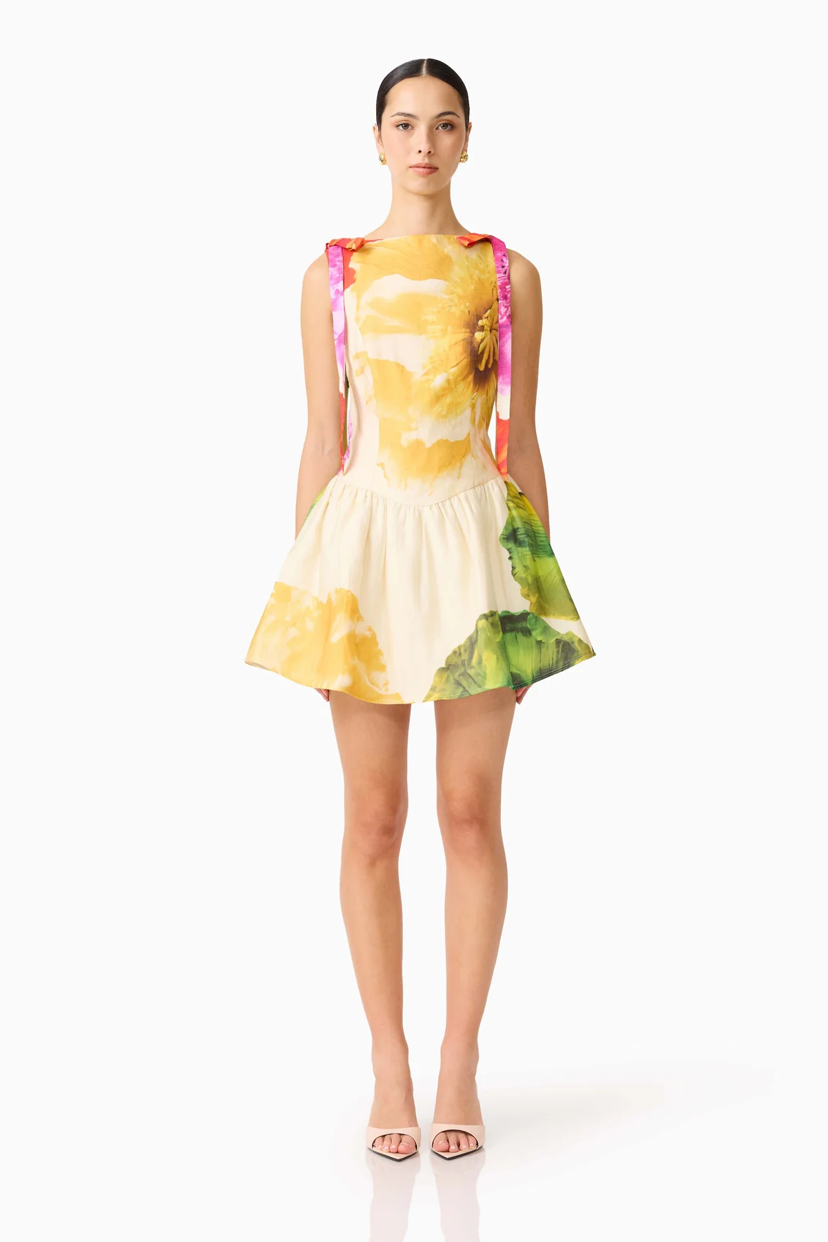 ELLIATT Lilia A-Line Floral Mini Dress