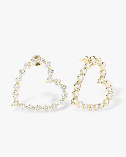 She's an Icon Heart Earrings