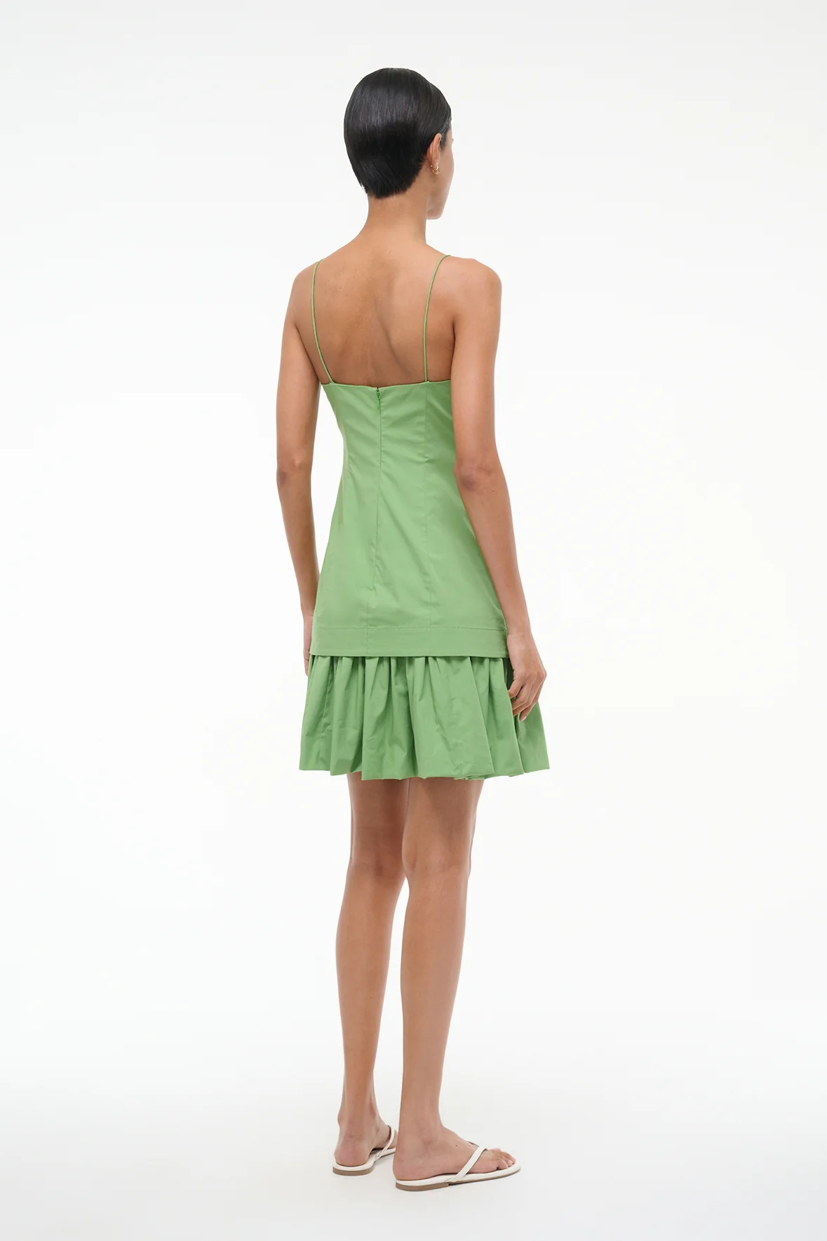 Staud Ari Mini Dress - Leaf