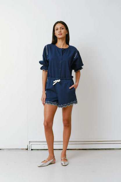 Seventy + Mochi Nina Top in Twilight