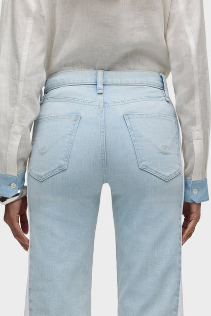 HUDSON Rosie Wide Leg Jeans - Ice Out
