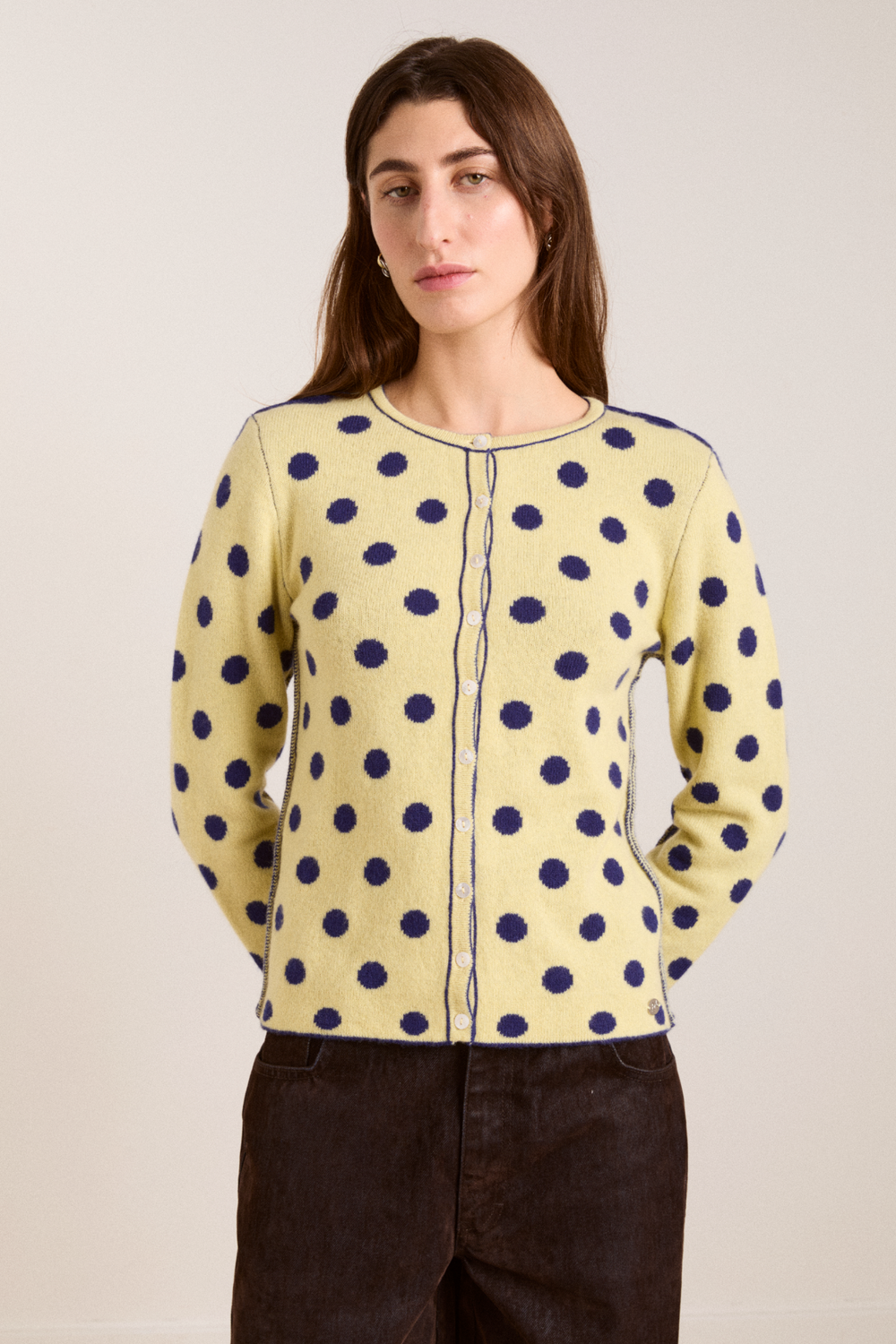 Damson Madder Tabitha Reversible Cardigan