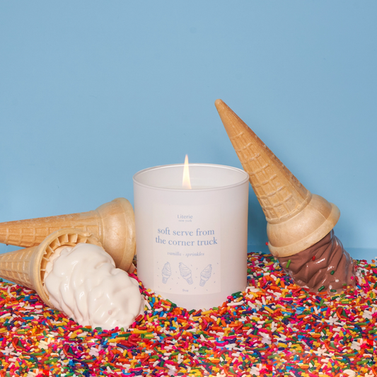 Literie Soft Serve Candle
