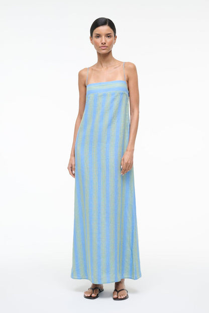 STAUD Laura Linen Dress