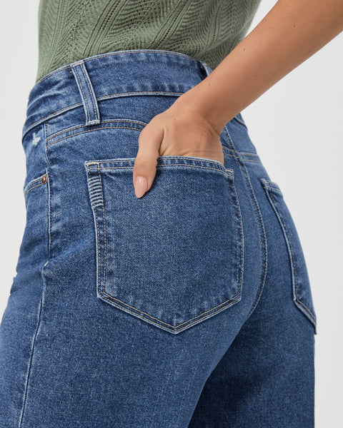 Paige Sasha 32" Wide Leg Jean - Modernism