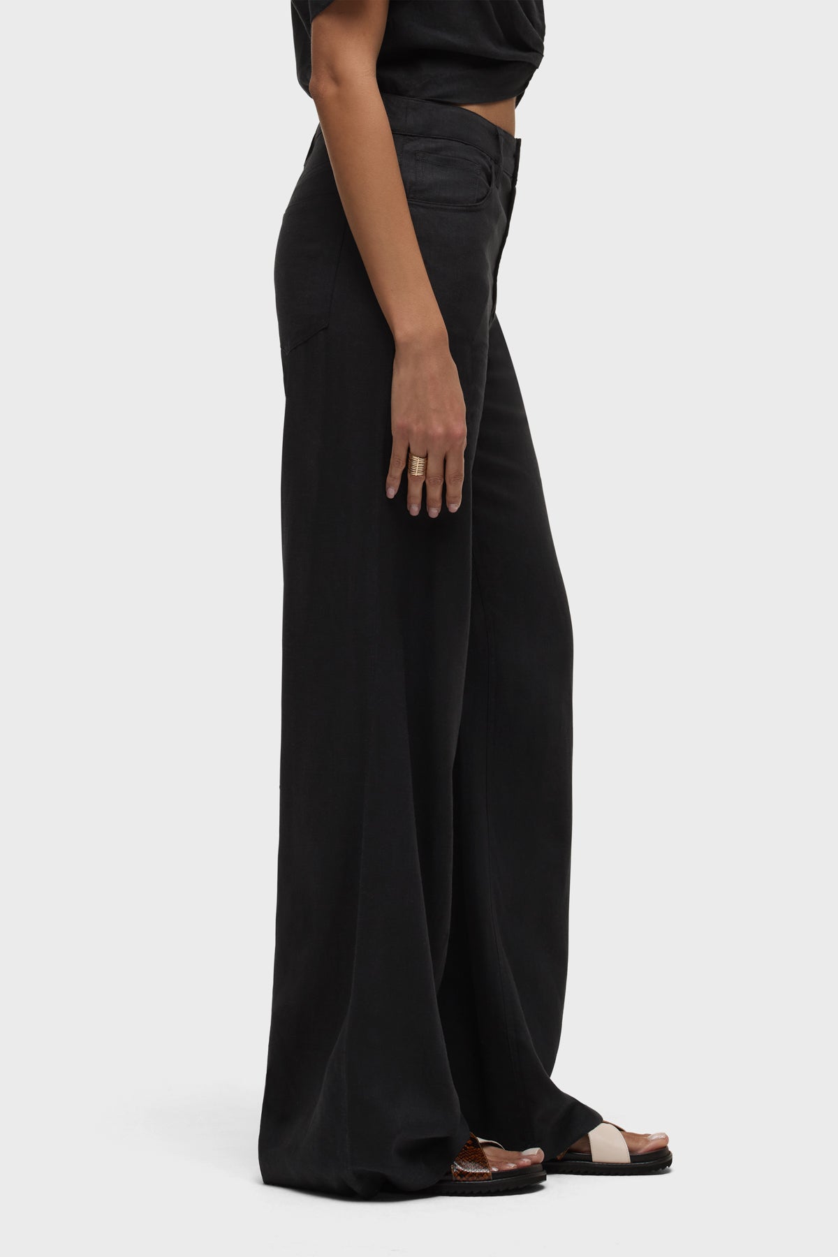 Jodie High Rise Loose Fit Wide Leg Jean