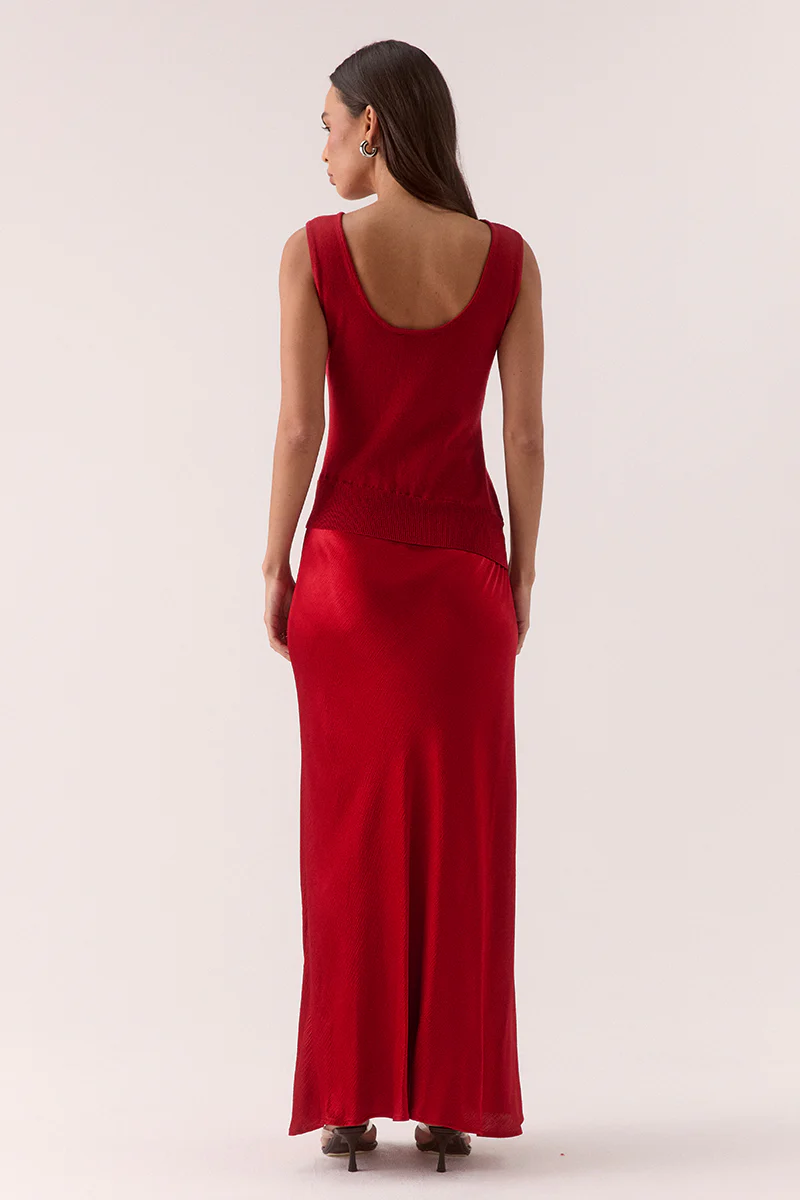 Sovere Verse Combo Knit- Poppy