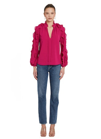 Amanda Uprichard Claudine Top
