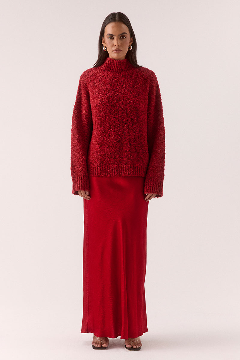 Sovere Verse Combo Knit- Poppy