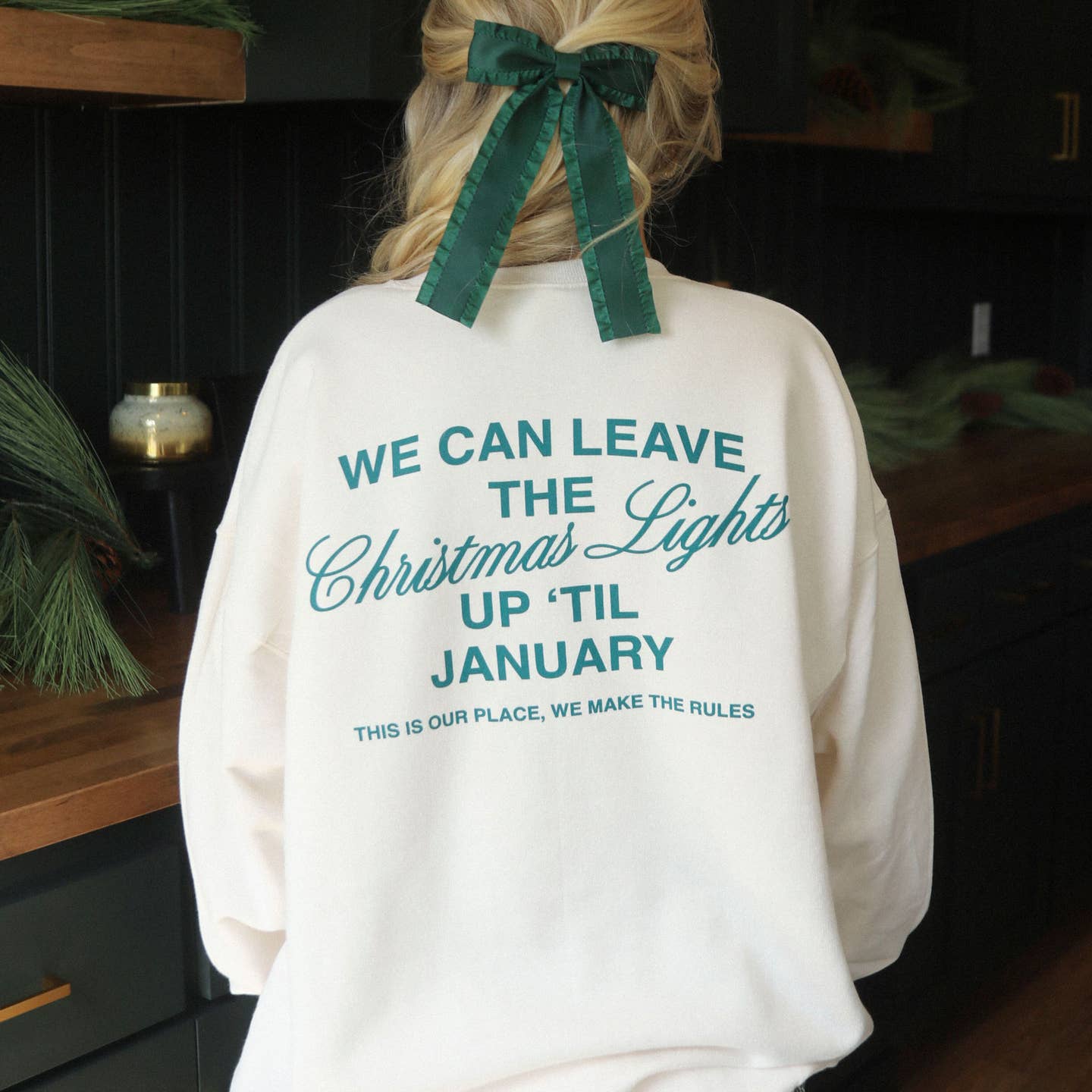 Til January Sweatshirt (Front + Back)