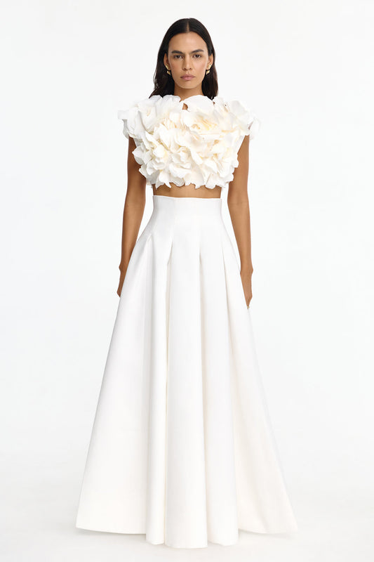 Acler Kelletsin Skirt in Ivory