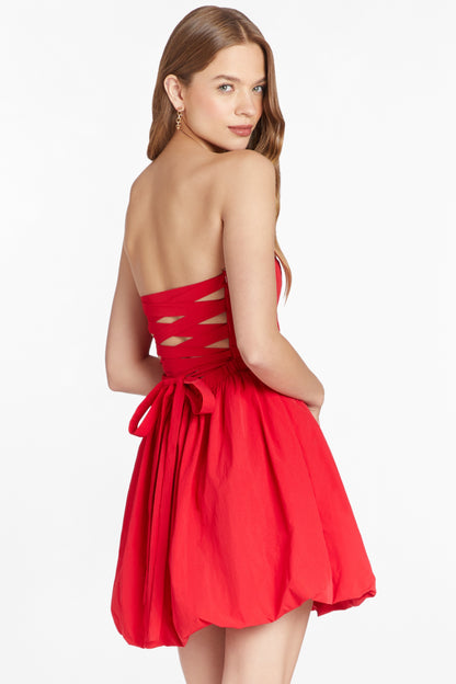 Amanda Uprichard - Doyle Dress - Lipstick