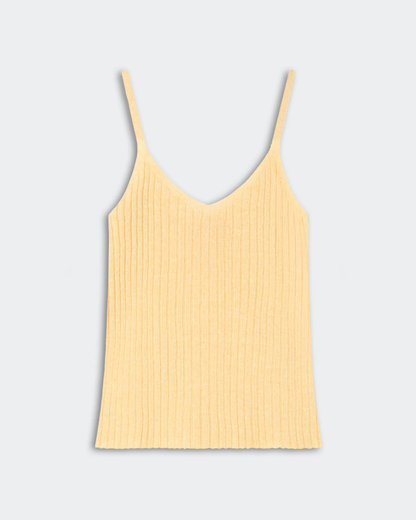Guest In Residence Breezy Ribbed Tank