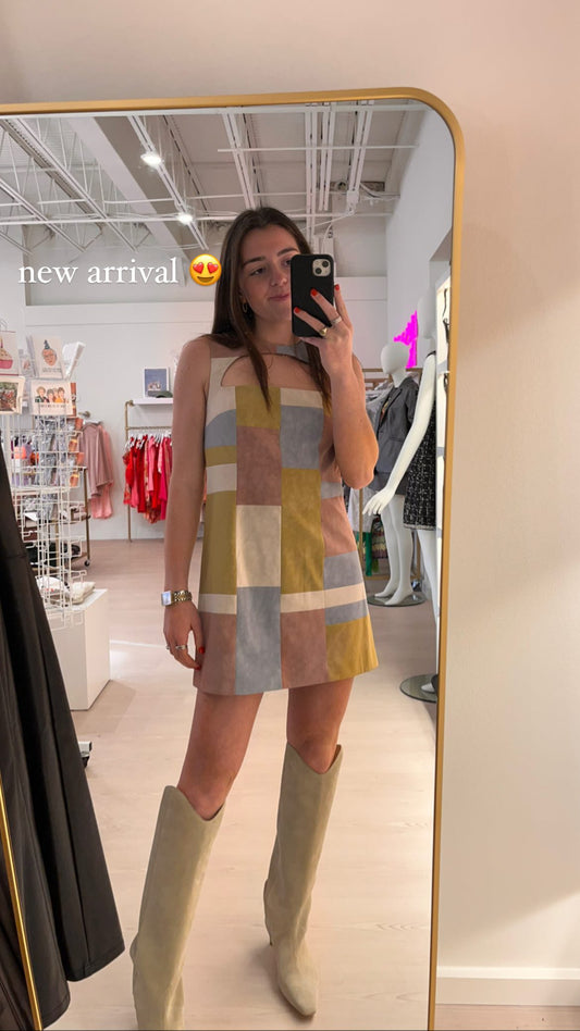 Alexis Enzie Dress - Patchwork