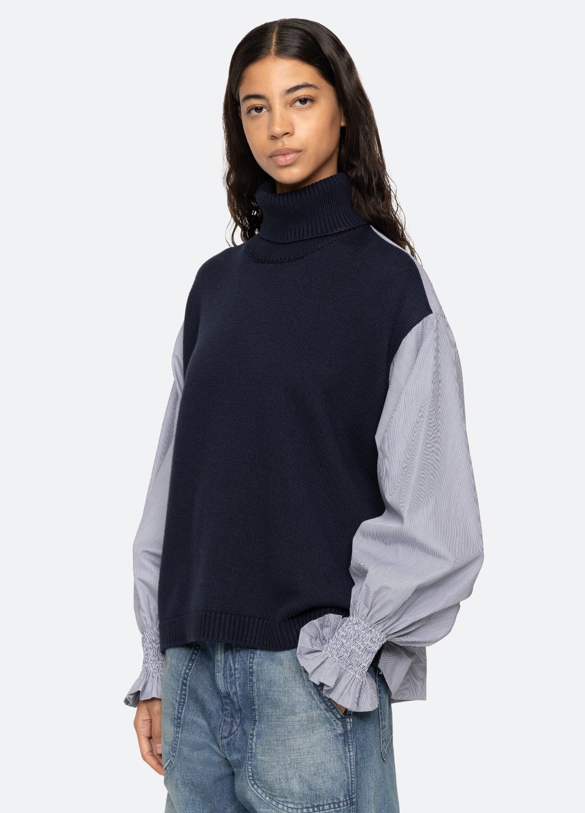 Sea Devana Combo Sweater