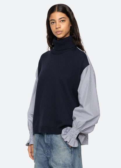 Sea Devana Combo Sweater