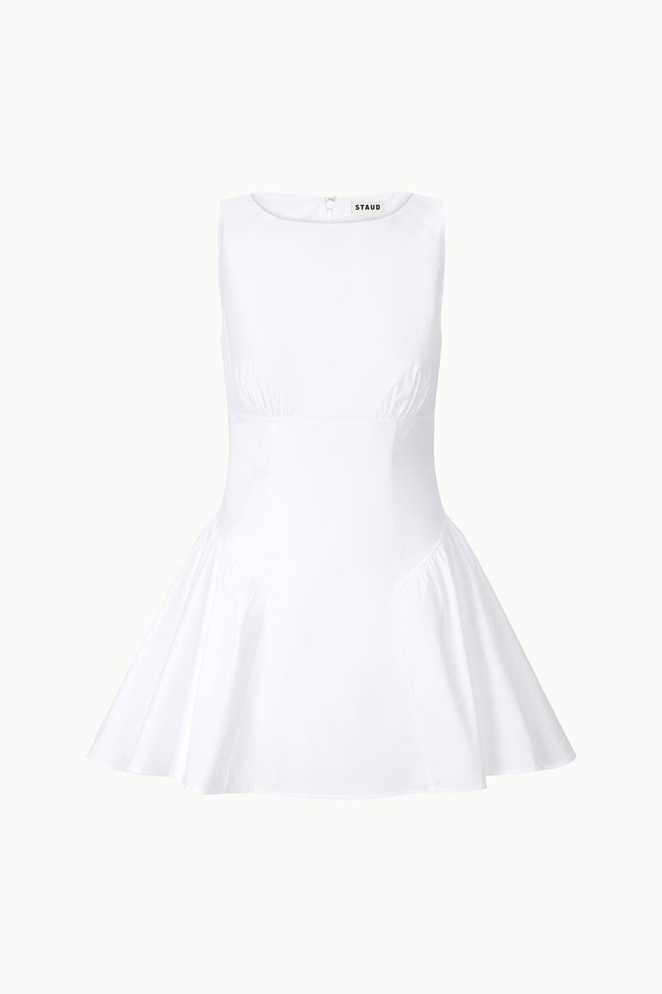 STAUD Gwen Mini Dress - White