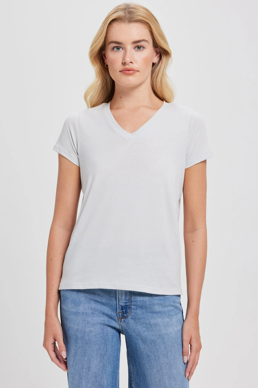 Goldie Organic V Neck Boy Tee