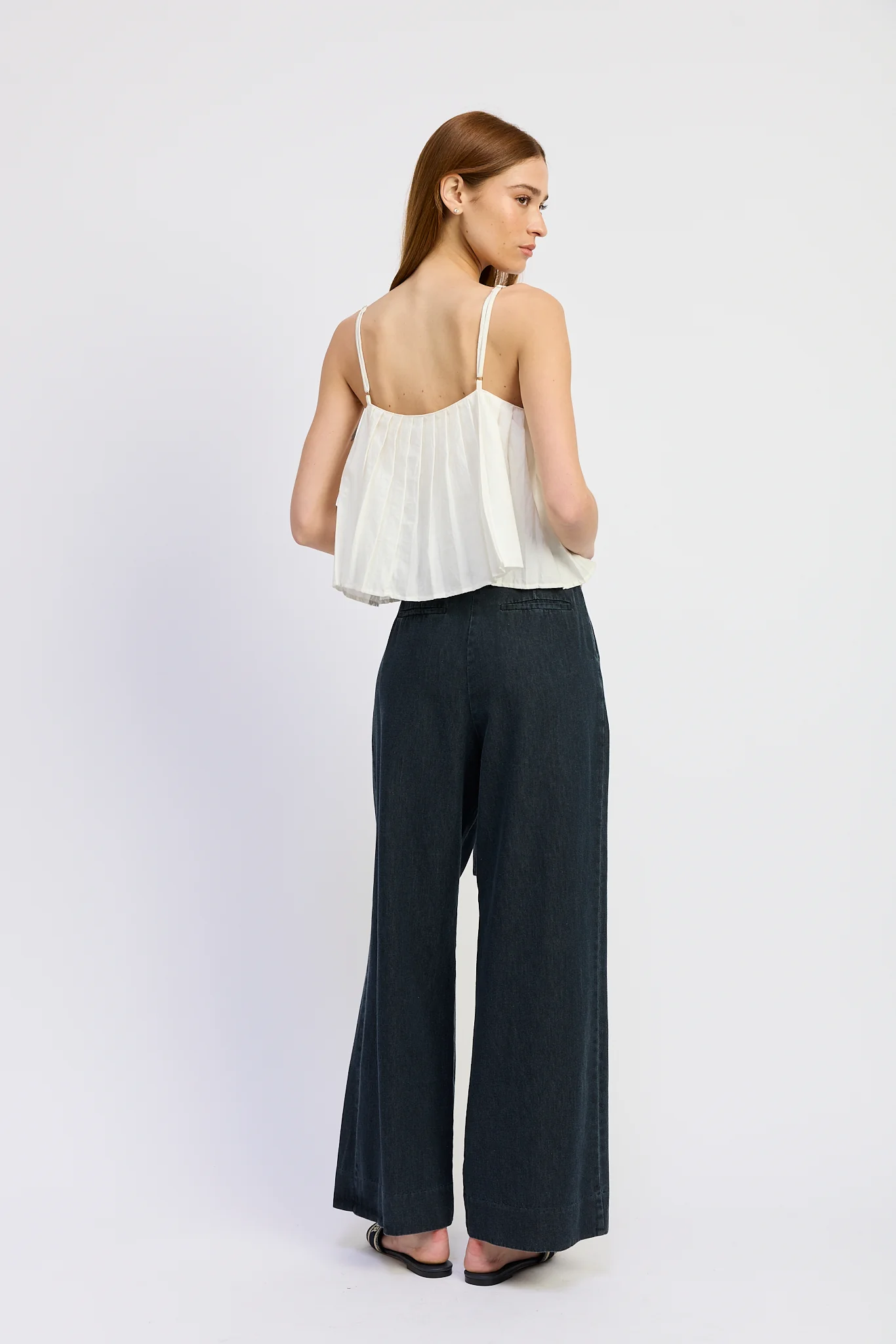 En Saison Tate Tank in White
