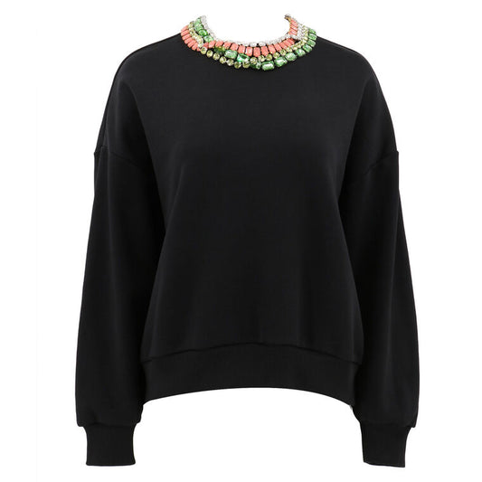 Cinq a Sept Chunky Rhinestone Brandy Pullover