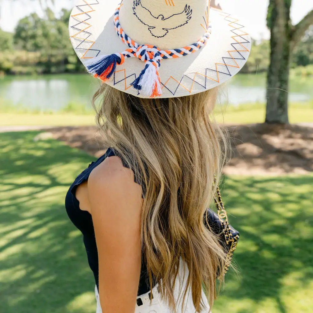 Tipsy Threads White Palm - Auburn Agave - Eagle