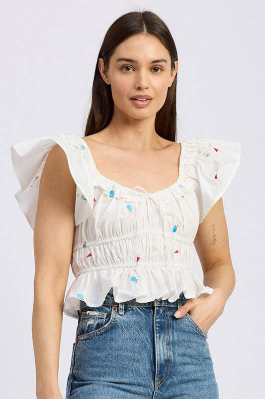 En Saison Nellie Top