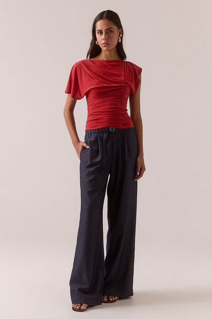 Sovere Miro Top in Rouge