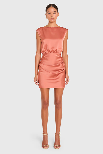 Amanda Uprichard Nora Dress - clay