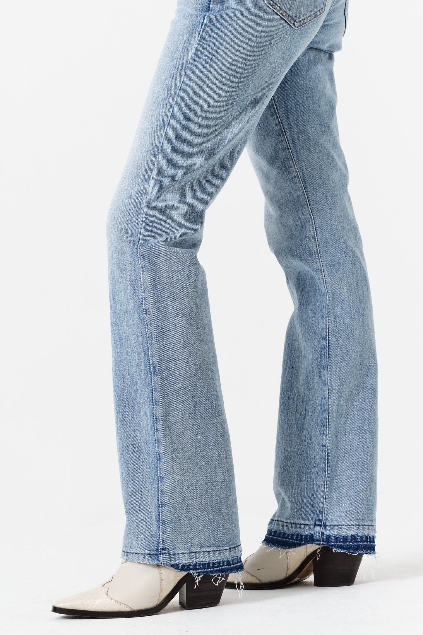 Seventy + Mochi Camille Bootcut Jean in Austin