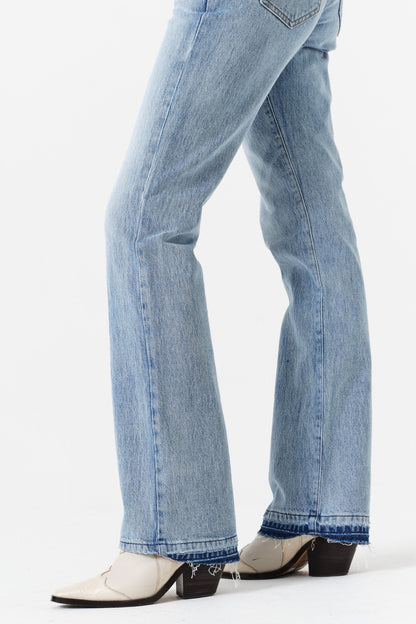 Seventy + Mochi Camille Bootcut Jean in Austin