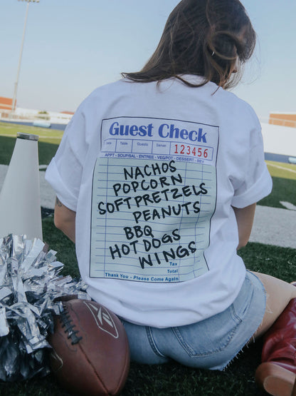 QUARTERBACKS AND STADIUM SNACKS (front + back)