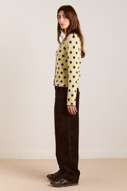 Damson Madder Tabitha Reversible Cardigan