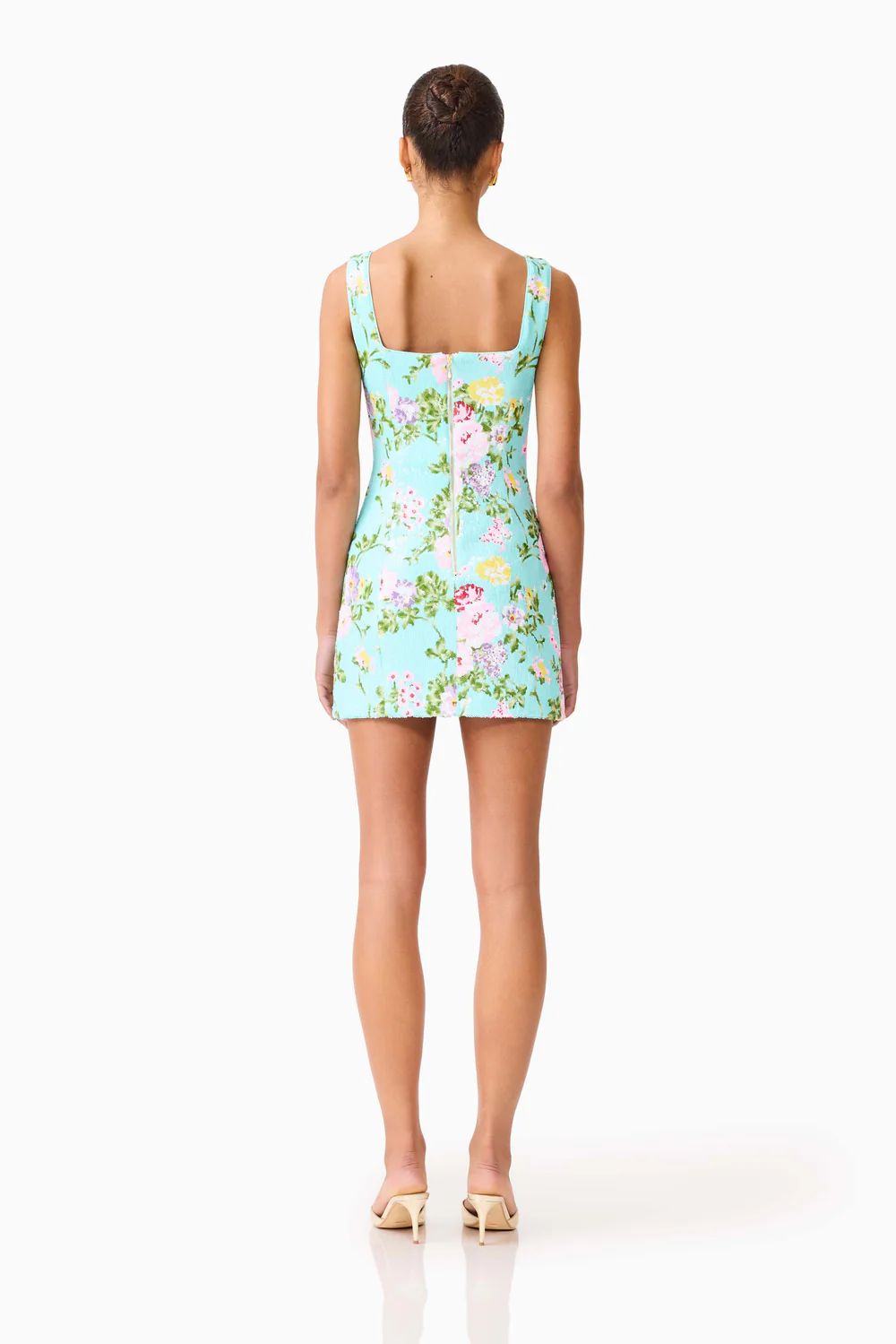 ELLIATT Emmeline Sequin Mini Dress - Mint