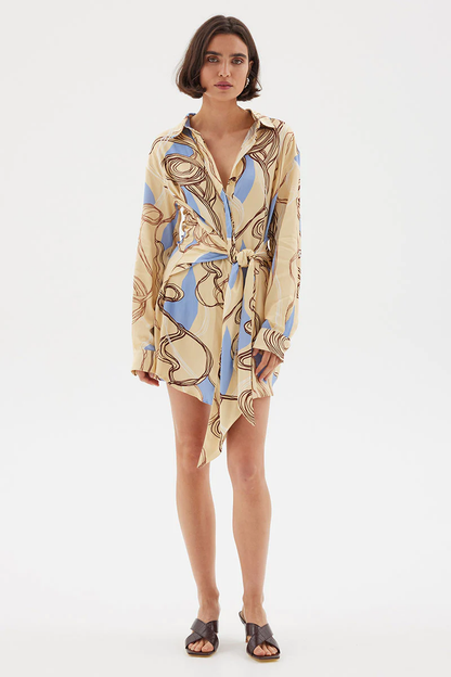 Sovere Expression Shirt Dress