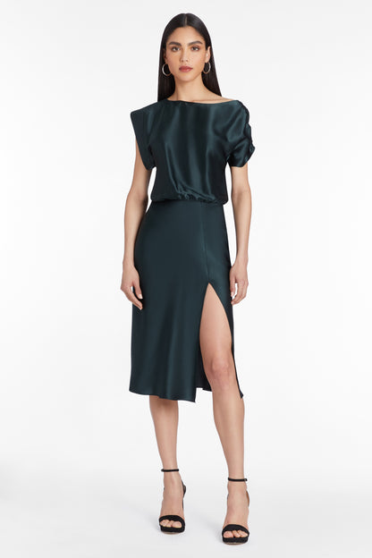Amanda Uprichard Elroy Silk Dress