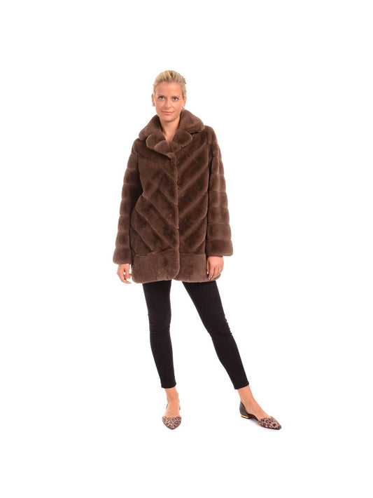Notch Lux Coat - Mocha