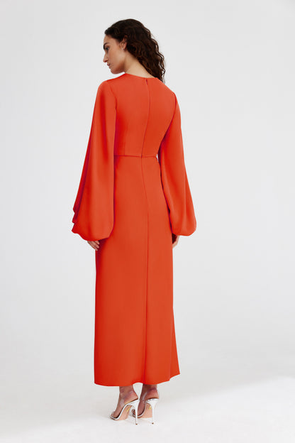 significant other lara long sleeve dress Lara Long Sleeve Dress Blue by Significant Other for SALE High St. Hire