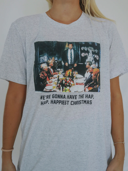HAP HAP HAPPIEST TEE