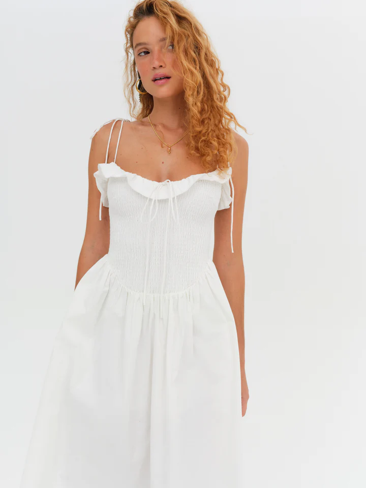For Love & Lemons Bethany Midi Dress