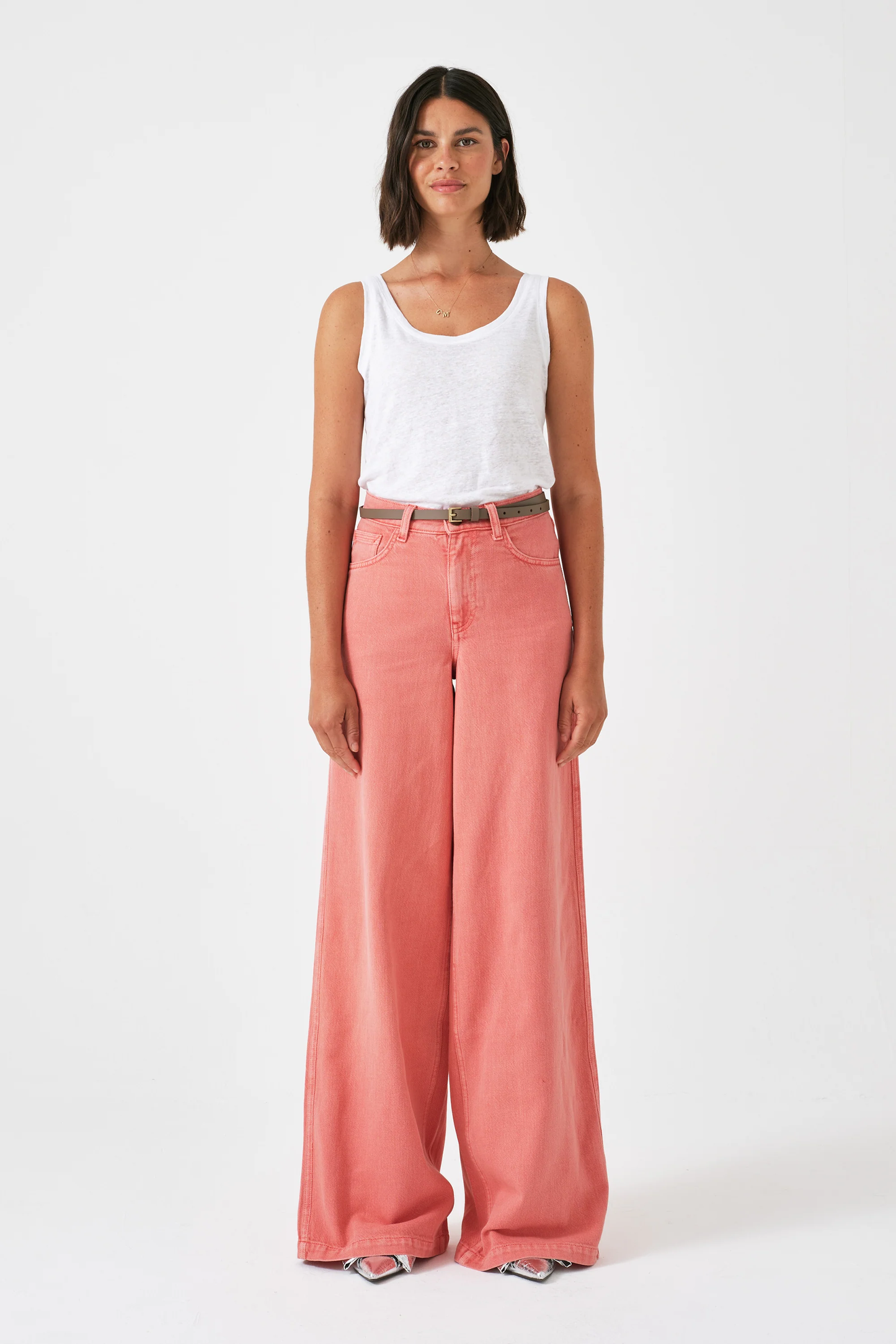Seventy + Mochi Dear Bay Jean in Mineral Red