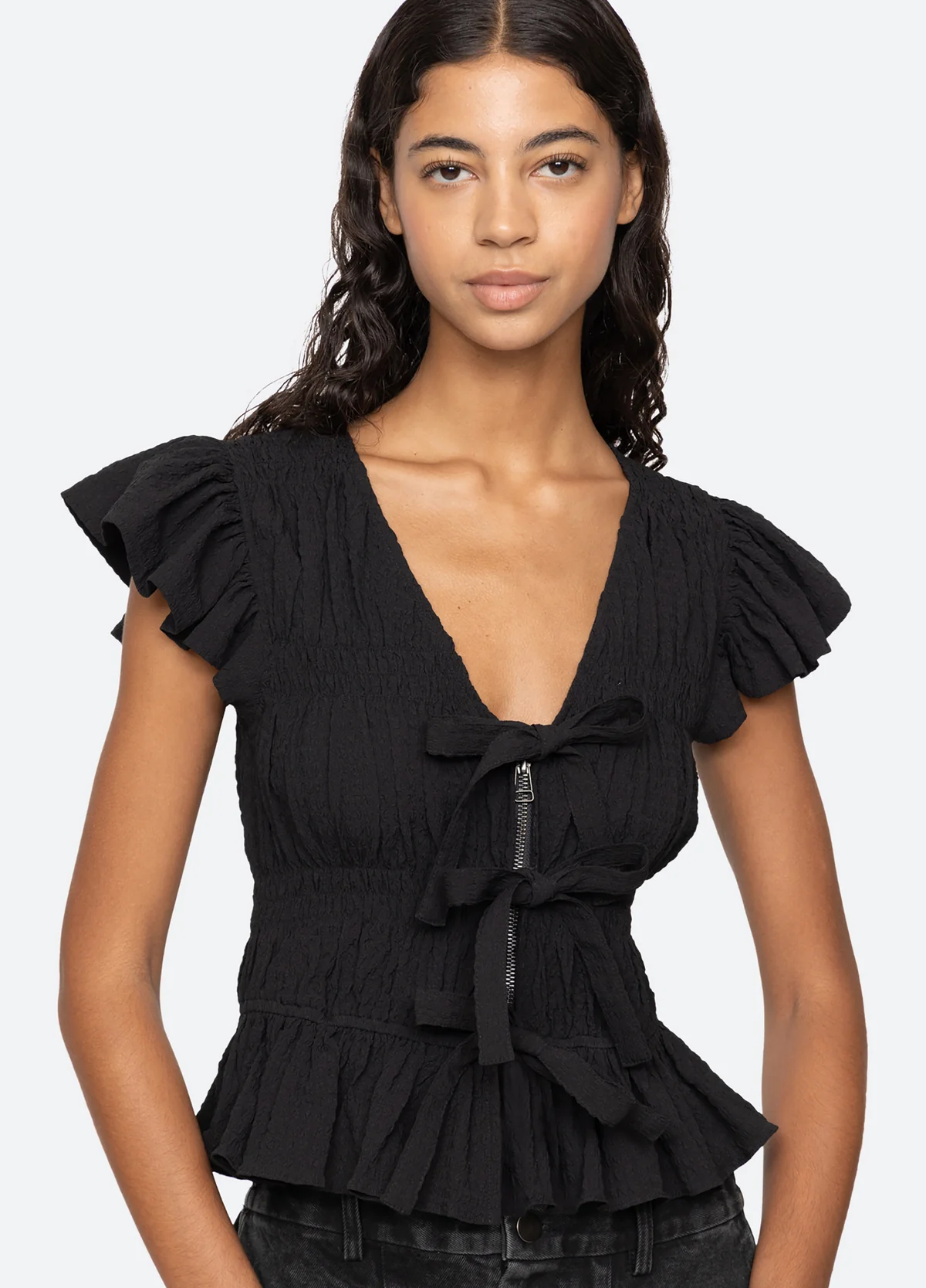 SEA Regina Top - Black