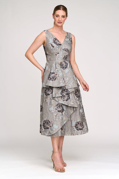 Kay Unger ELSIE TEA LENGTH DRESS
