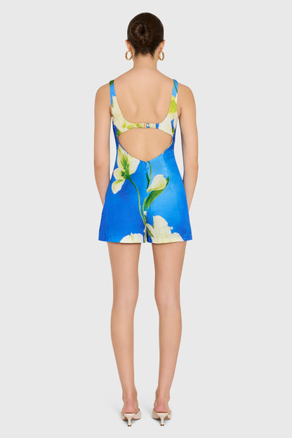 Amanda Uprichard Francie Romper - Mallorca