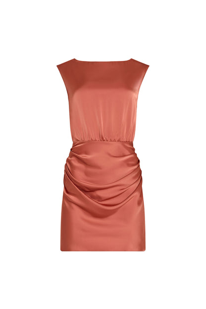 Amanda Uprichard Nora Dress - clay