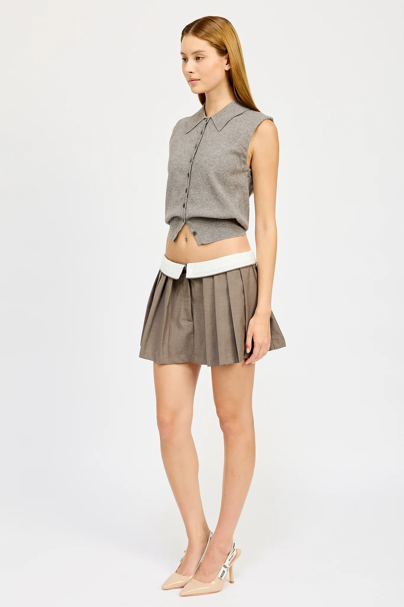 En Saison Mirabella Pleated Skort