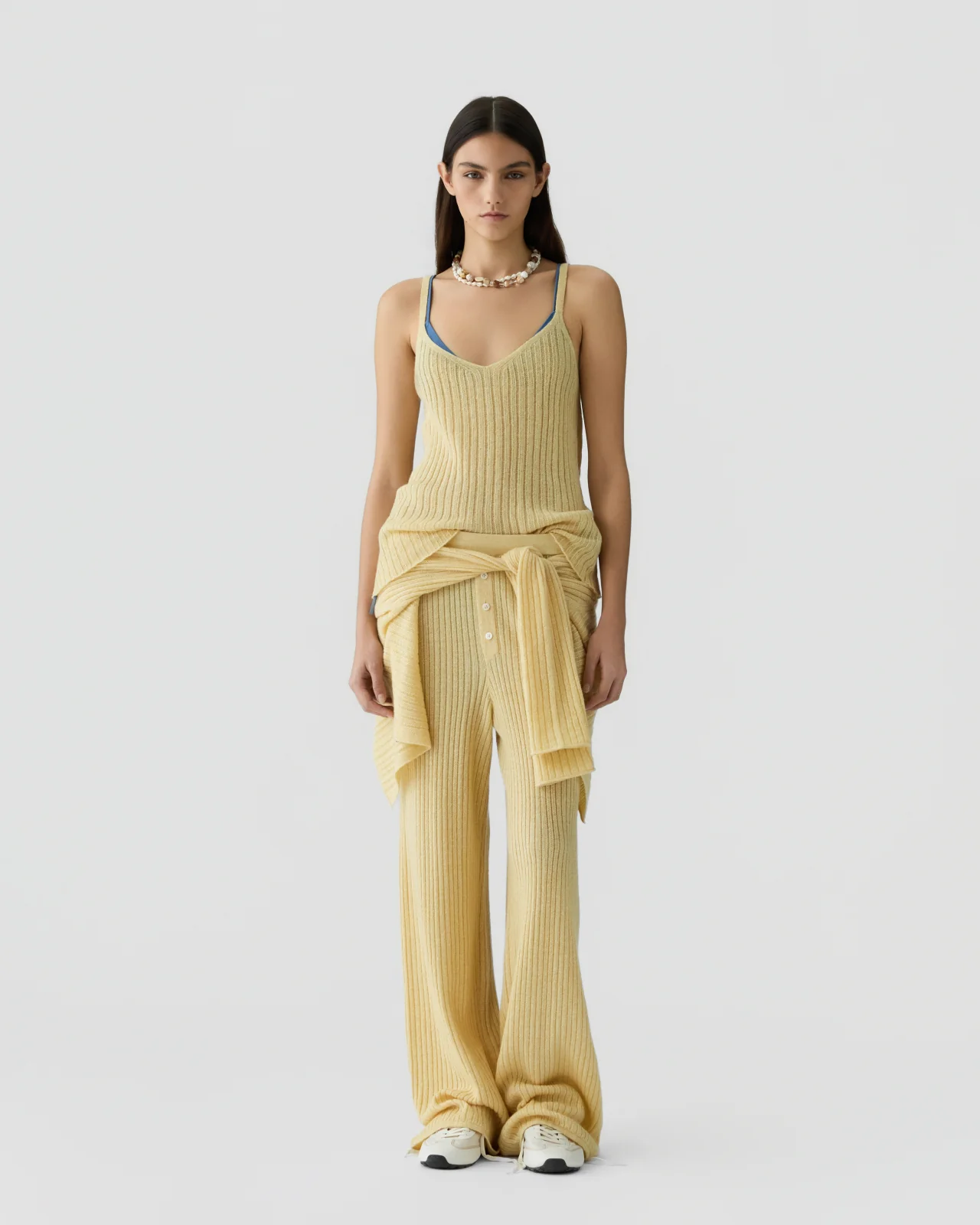 Guest In Residence Breezy Ribbed Tank