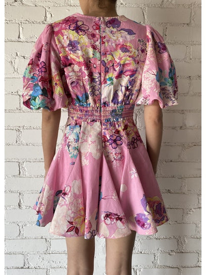 Hemant & Nandita April Pink Dress