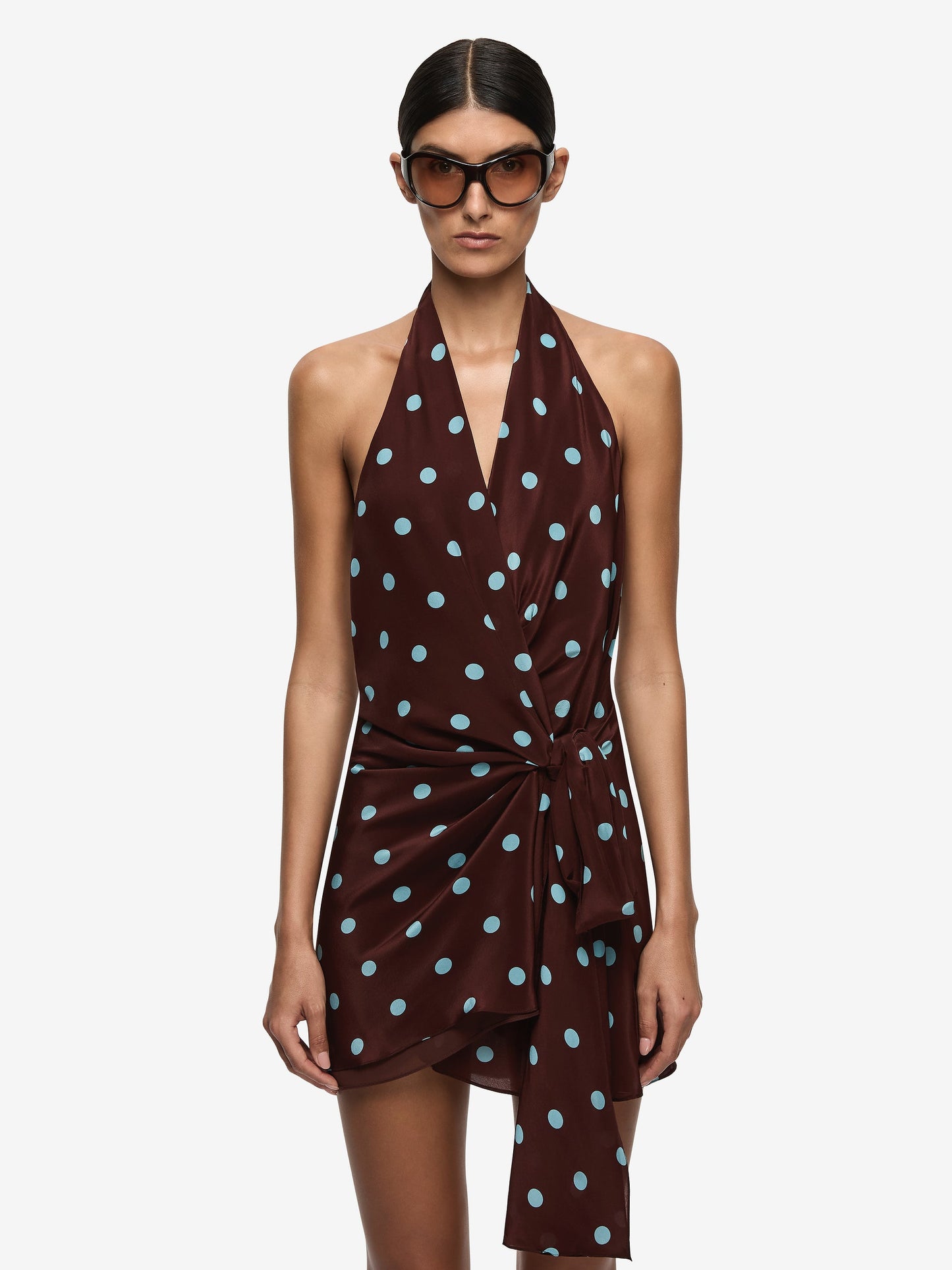 BEC + BRIDGE Mathilde Halter Mini Dress
